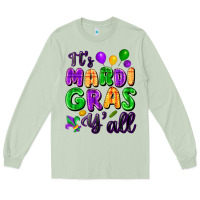 Matcha it's mardi gras y'all Long Sleeve Tee - FaDigitalArtStudio