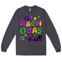 Smoke it's mardi gras y'all Long Sleeve Tee - FaDigitalArtStudio