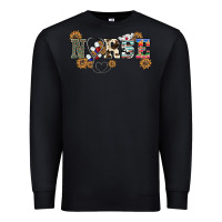 Black western nurse Premium Sweatshirt - BarkalooDesign