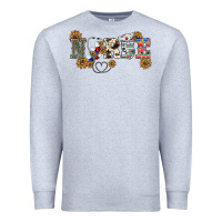 Heather Grey western nurse Premium Sweatshirt - BarkalooDesign