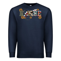 Navy western nurse Premium Sweatshirt - BarkalooDesign