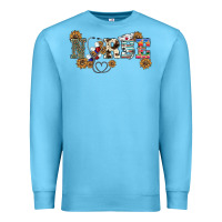 Ocean Blue western nurse Premium Sweatshirt - BarkalooDesign