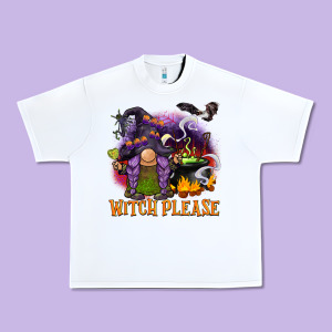 Witch Please Urban Heavy Tee Designed By Barkaloodesign