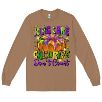 Toasted Coconut king cake calories don't count Long Sleeve Tee - FaDigitalArtStudio