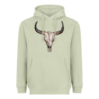 Matcha bullskull Heavyweight Hoodie - Artiststas