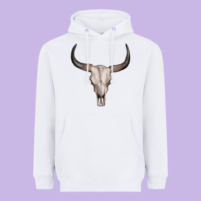 Bullskull Heavyweight Hoodie Designed By Artiststas