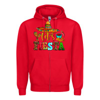 Red let's fiesta Zipper Hoodie - AdoDesignShop