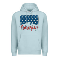 Blue Mist America Premium Hoodie - MaliasSmallBusiness
