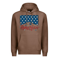 Chestnut America Premium Hoodie - MaliasSmallBusiness