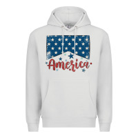 Dove Grey America Premium Hoodie - MaliasSmallBusiness