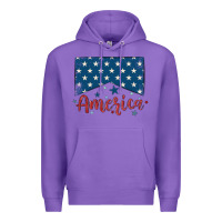 Purple America Premium Hoodie - MaliasSmallBusiness