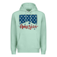 Seafoam America Premium Hoodie - MaliasSmallBusiness