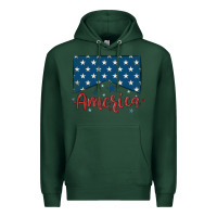 Sports Green America Premium Hoodie - MaliasSmallBusiness
