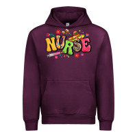 Mauve Wine mexican spanish nurse Urban Hoodie - LillyAllenDesigns