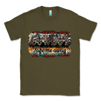 Army Green cowboy take me away Classic Tee - SublimationCraftShop