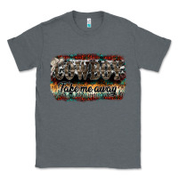 Charcoal Heather cowboy take me away Classic Tee - SublimationCraftShop