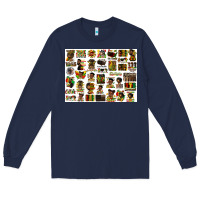 Navy juneteenth bundle preview Long Sleeve Tee - HRA Design Shop