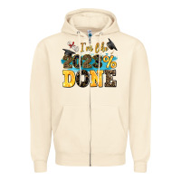 Sandshell i m like 2023 done Zipper Hoodie - AdoDesignShop