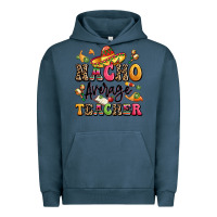 Pigment Midnight Navy nacho average teacher Urban Hoodie - LillyAllenDesigns
