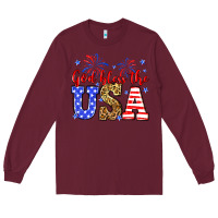 God Bless The Usa Long Sleeve Tee | Teevron