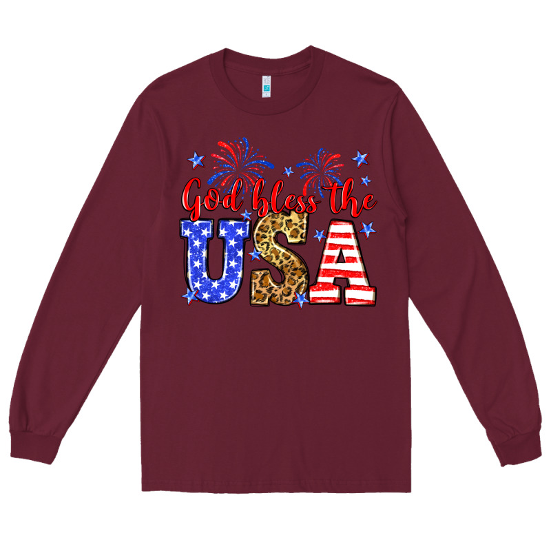 God Bless The Usa Long Sleeve Tee by Neo Western | Teevron