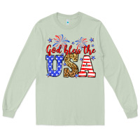 Matcha God bless the USA Long Sleeve Tee - Neo Western