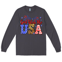 Smoke God bless the USA Long Sleeve Tee - Neo Western