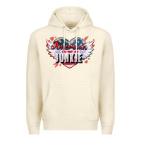 Sandshell American junkie Premium Hoodie - NancyCooperArtShop