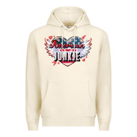 Tofu American junkie Premium Hoodie - NancyCooperArtShop