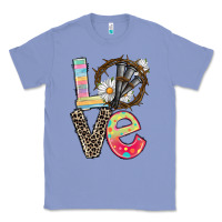 Colony Blue Love crown of thorns Easter Day Classic Tee - CowGirlArtShop
