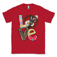 Red Love crown of thorns Easter Day Classic Tee - CowGirlArtShop