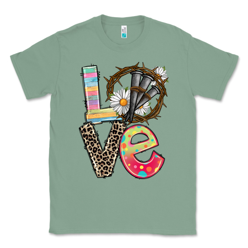 Love Crown Of Thorns Easter Day Classic Tee by CowGirlArtShop | Teevron