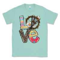 Seafoam Love crown of thorns Easter Day Classic Tee - CowGirlArtShop