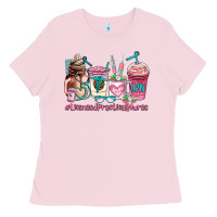 Bubblegum Pink licensed practical nurse  coffee cup Ladies Tee - AdoDesignShop