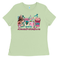 Matcha licensed practical nurse  coffee cup Ladies Tee - AdoDesignShop