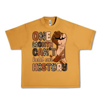 Peanut Butter one month can't hold our history Urban Heavy Tee - Zillion Design Studio