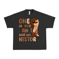 Pigment Black one month can't hold our history Urban Heavy Tee - Zillion Design Studio