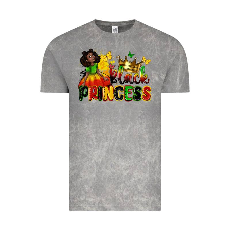 Black Princess Vintage Tee by Zillion Design Studio | Teevron