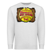 Oatmeal Heather it's softball y'all Premium Sweatshirt - LillyAllenDesigns