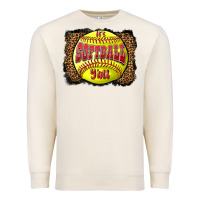 Sandshell it's softball y'all Premium Sweatshirt - LillyAllenDesigns
