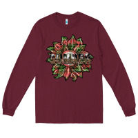 Burgundy summer Long Sleeve Tee - SublimationCraftShop
