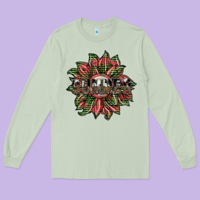 Summer Long Sleeve Tee Designed By Sublimationcraftshop