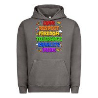 Pigment Tornado love respect freedom tolerance equality pride Urban Hoodie - LillyAllenDesigns