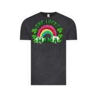 Vintage Black st patrick's day one lucky mama Vintage Tee - RanaPortraitStore