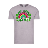 Vintage Zinc st patrick's day one lucky mama Vintage Tee - RanaPortraitStore