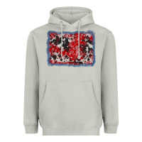 Moon Dust bandana cowhide denim background Heavyweight Hoodie - AdoDesignShop