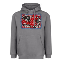 Storm bandana cowhide denim background Heavyweight Hoodie - AdoDesignShop