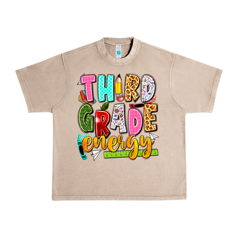 Third Grade Energy Urban Heavy Tee by texasbilliewilder | Teevron