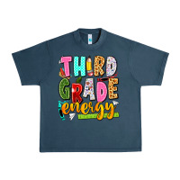Midnight Navy third grade energy Urban Heavy Tee - texasbilliewilder