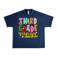 Navy third grade energy Urban Heavy Tee - texasbilliewilder